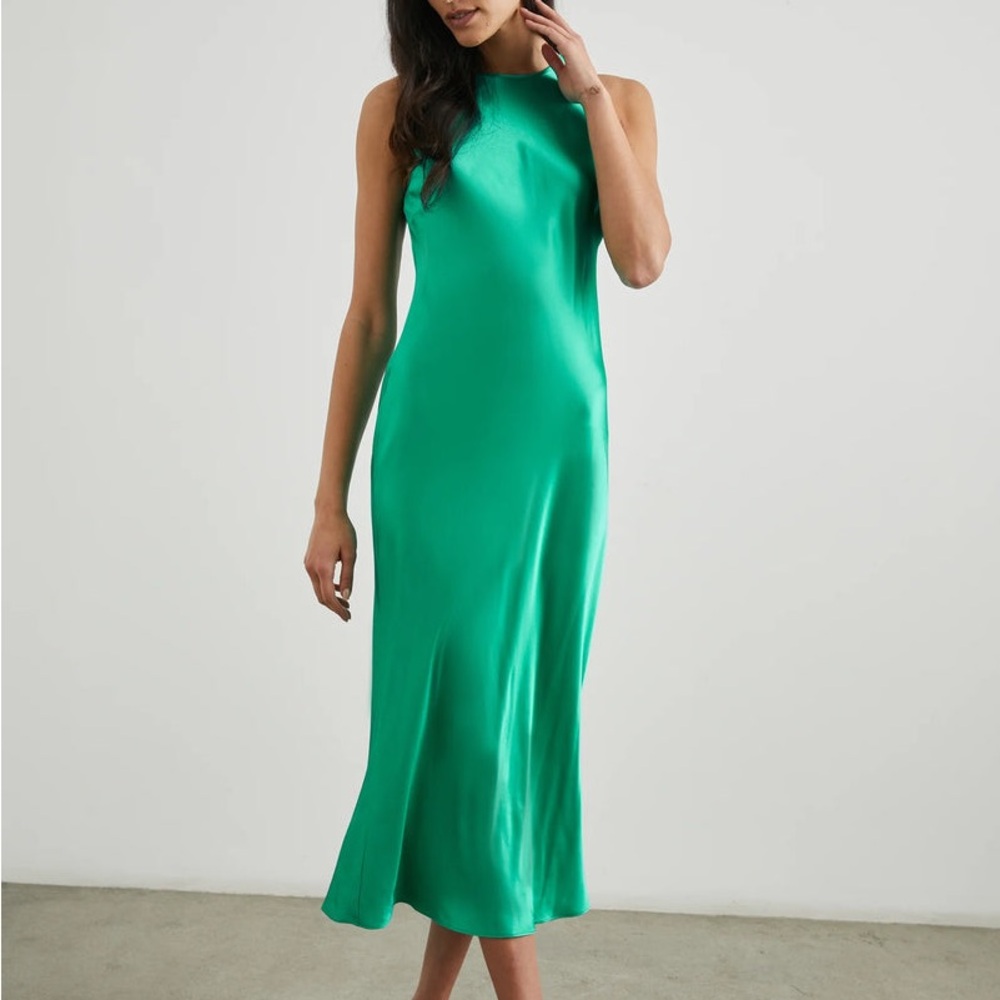 Rails Jolene Jade  Satin Dress